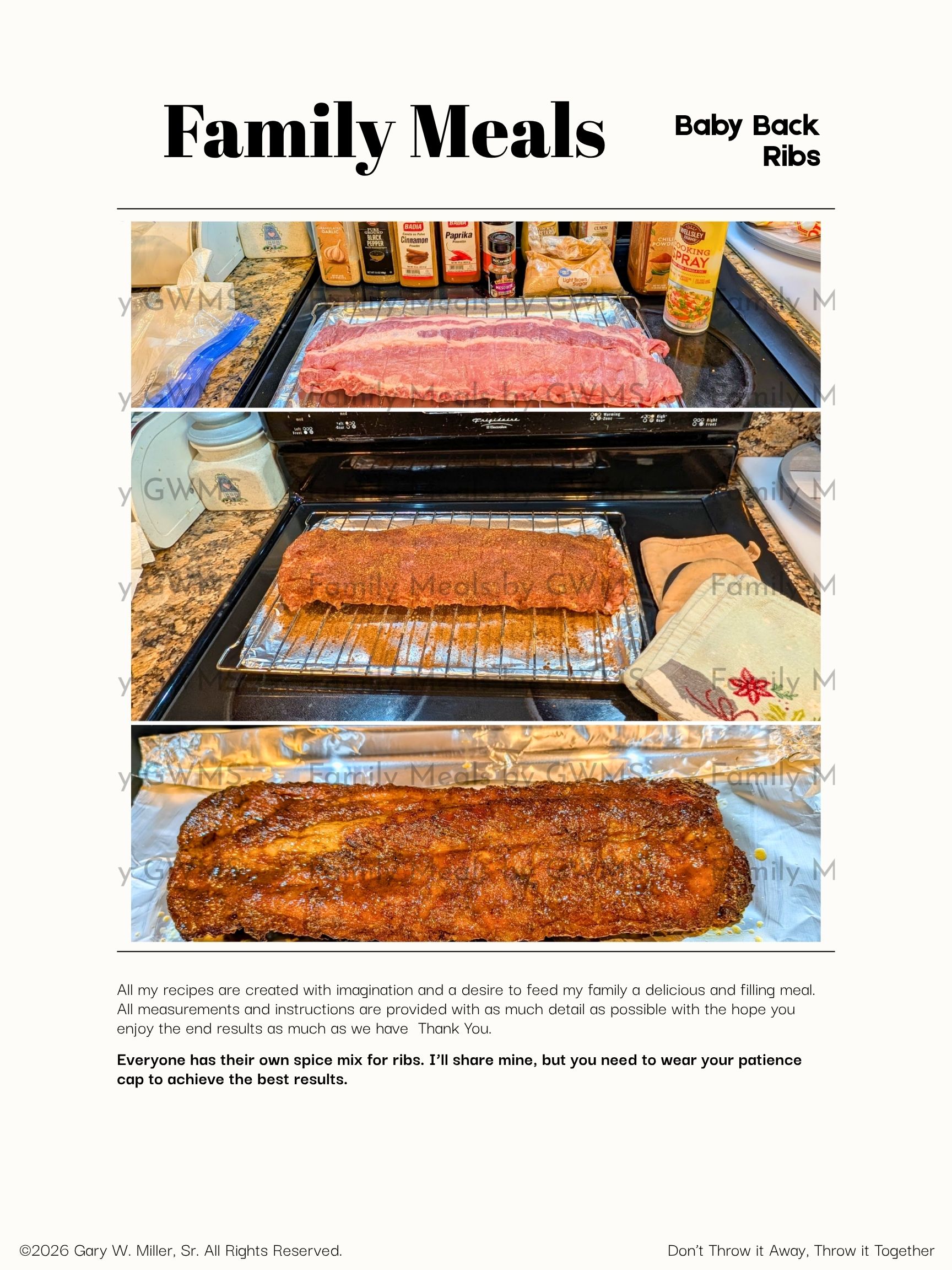 Baby Back Ribs