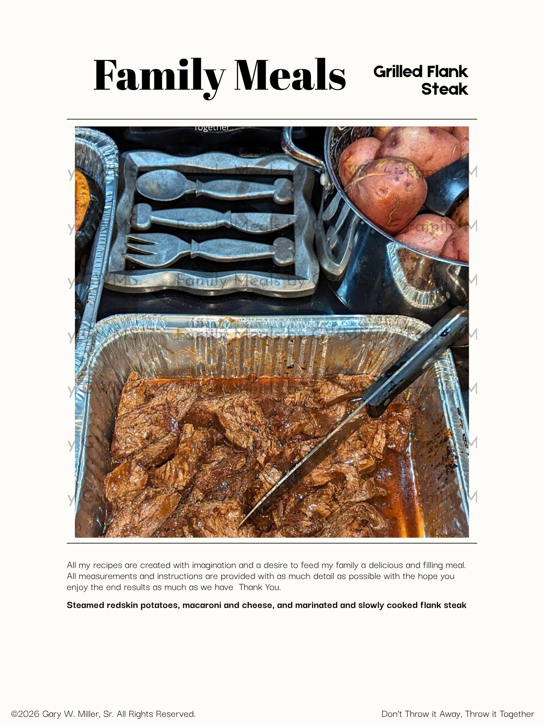 Grilled Flank Steak