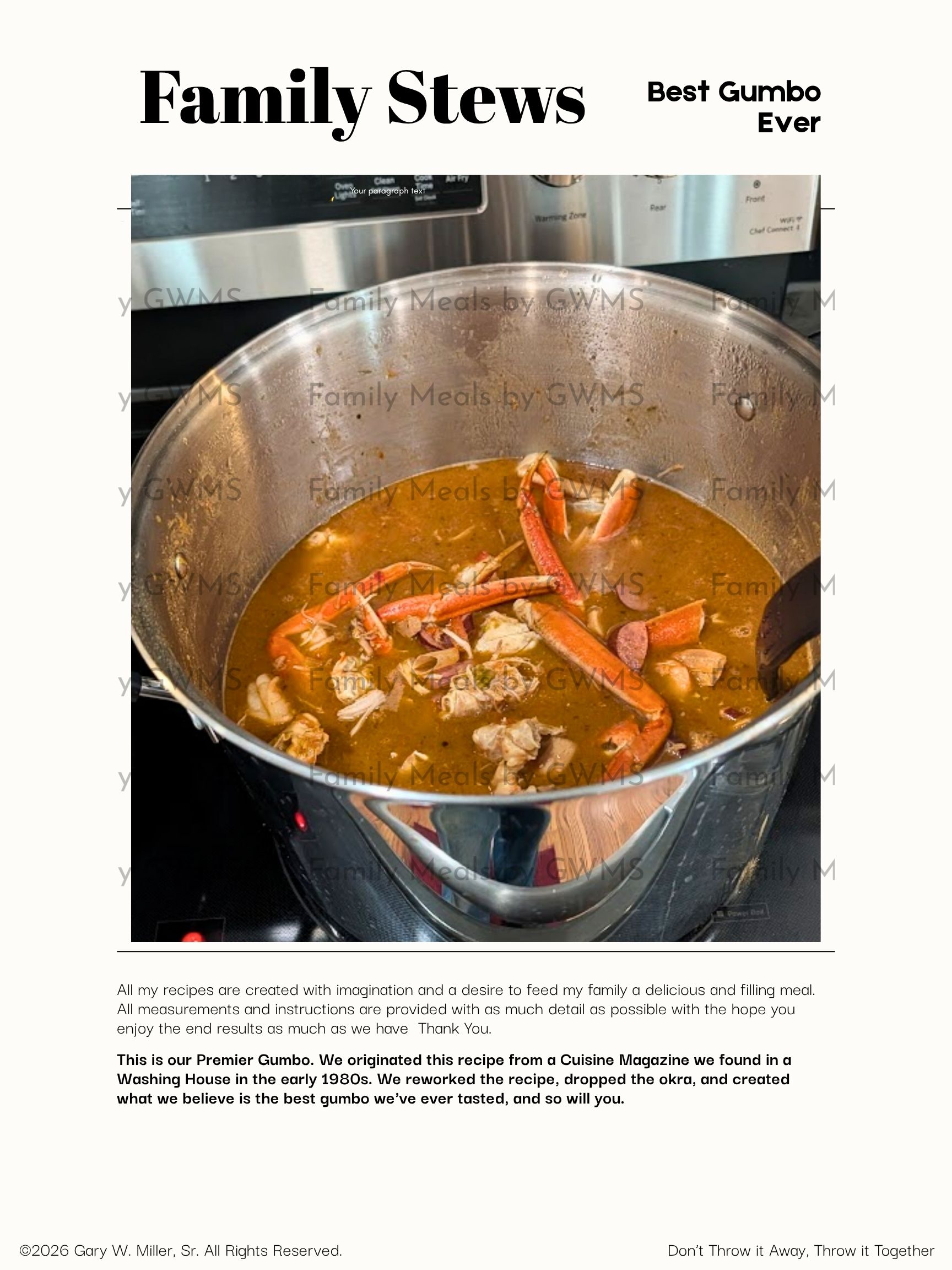 Premier Gumbo